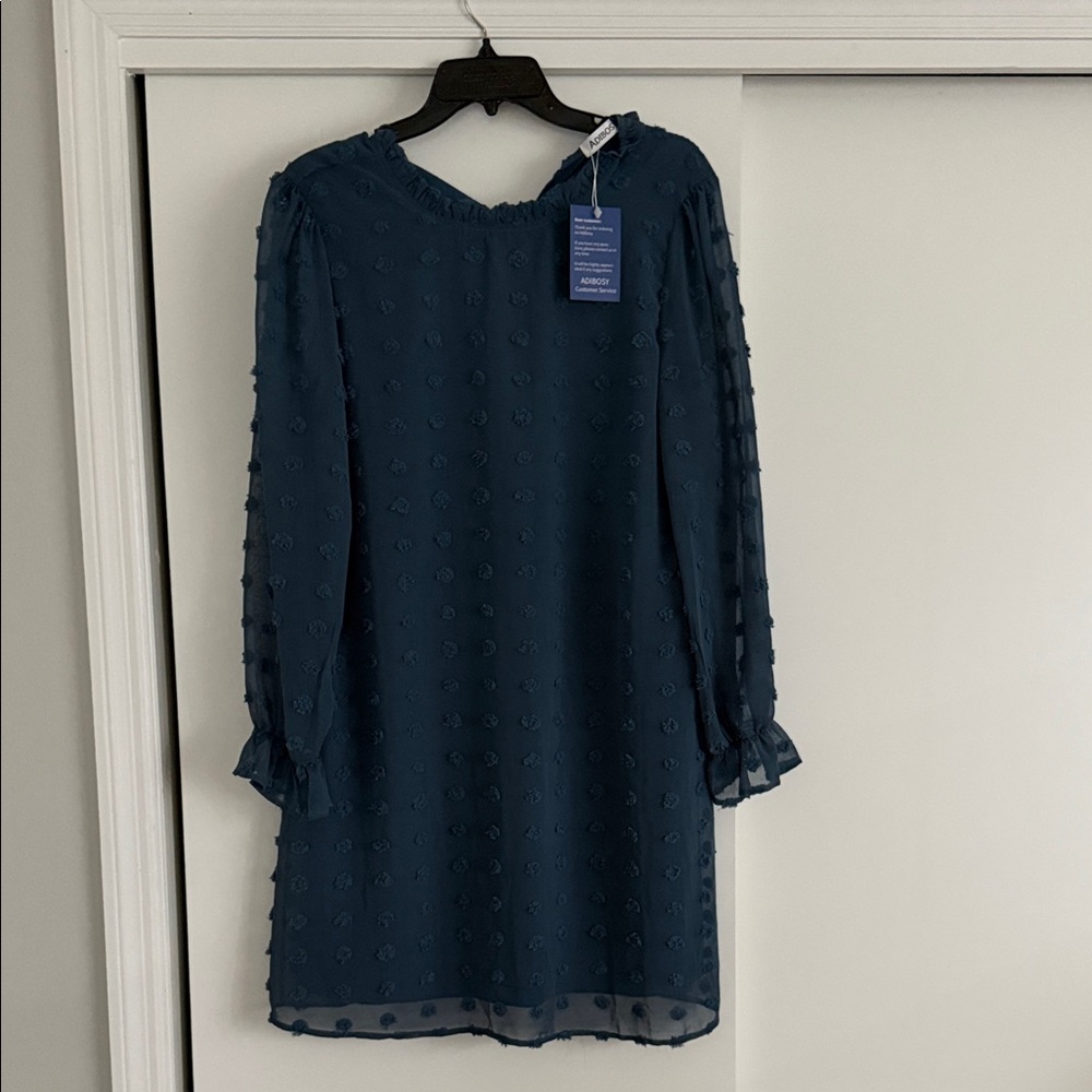 Elegant Navy Women's Dress